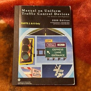 Manual on Uniform Traffic Control devices book